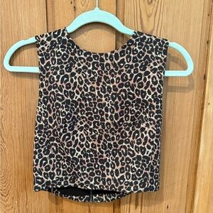 French Connection Cheetah Top